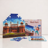 Red Fort Jigsaw Puzzle | Fun & Learning Games for kids - Mittimate